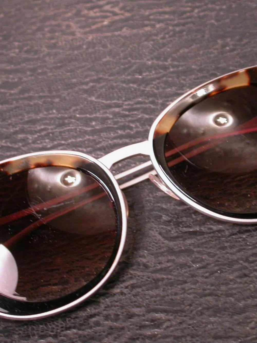 Peter & May Walk Silver and Tortoise Sunglasses Made in France